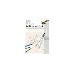 folia Bloc papier millimétré, A4, 80 g/m2, 25 feuilles () 