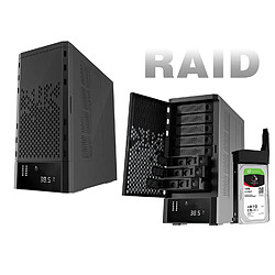 Kalea-Informatique Boitier Baie USB 3 et eSATA 8 disques SATA . HARWARE RAID