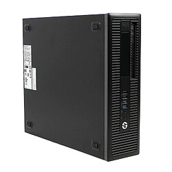 PC HP EliteDesk 800 G2 SFF Intel Core i5-6500 RAM 16Go SSD 120Go Windows 10 Wifi - Occasion