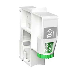 rj45 vide - pour connecteur rj45 - s-one - lexcom home - schneider electric vdir380005 