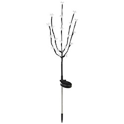 HI Arbre fleuri LED à piquet 20 ampoules