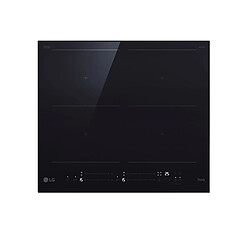 Table de cuisson induction 60cm 4feux 7400w noir - CBIZ2437B - LG