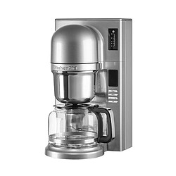 kitchenaid - infuseur de café à filtre programmable 8 tasses 1200w gris argent - 5kcm0802ecu