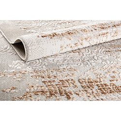 Hadorn Tapis 185x125 gris beige Davos Charme pas cher