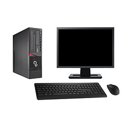 PC Fujitsu E720 E85+ DT Ecran 22" i5-4570 RAM 16Go SSD 960Go Windows 10 Wifi · Occasion 