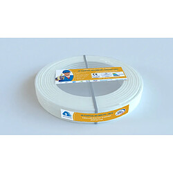 cable réseau - catégorie 6a - utp - lsoh-fr - 4 paires - couronne de 100 mètres - ivoire - dca - acome r7291ac1 