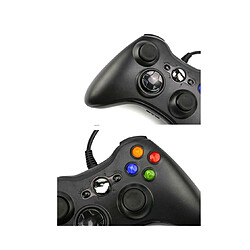 Avis YP Select Manettes de jeu de câble USB de contrôleur filaire compatibles avec la console Microsoft Xbox 360 noire