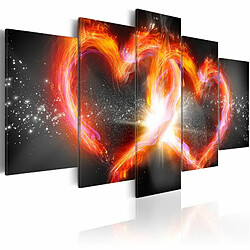 Paris Prix Tableau Imprimé Flame of Love 100 x 200 cm