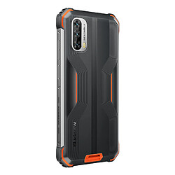 Blackview BV7100 (Double Sim - Ecran de 6.583'' - 128 Go, 6 Go RAM - 13 000 mAh) Orange pas cher