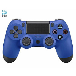 Manette de jeu sans fil Riff DualShock 4 v2 pour PlayStation PS4 / PS TV / PS Now Midnight Blue