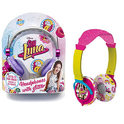 Soy Luna Casque audio avec paillettes - YLU17 Ecoute ta musique préférée et brille avec ton casque top fashion Soy Luna!