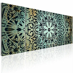 Paris Prix Tableau Imprimé Green Mandala 80 x 200 cm 