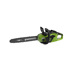 Tronçonneuse Brushless GREENWORKS 40V - 40 cm - Sans batterie ni chargeur - GD40CS18