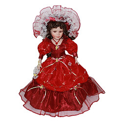 poupée en porcelaine de collection princesse 40cm Poupée Victorienne en Porcelaine Figurines de Poupée Décorations pour Maison