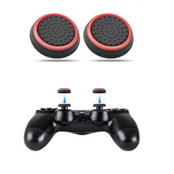 Shot Protege Joysticks x2 pour Manette PS4 Playstation Silicone Grip Accroche Capuchon Lot de 2 (VERT)