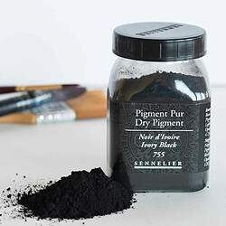 Avis Raphael Pigment pour création de peinture - pot 120 g - Noir ivoire