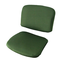 1 Set Housse de chaise de bureau extensible design ordinateur couvre couverture vert