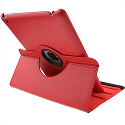 Acheter Wewoo Smart Cover rouge pour nouvel iPad 3 / 2, Étui en cuir PU rotatif de 360 degrés avec fonction veille / réveil et support