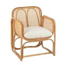 Inside 75 Chaise Enfant avec Coussin NATURA Bambou / Rotin