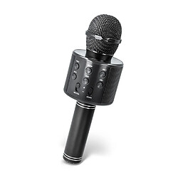 Microphone Karaoke bluetooth haut parleur noir ozzzo pour Smartphone et Tablette 