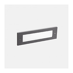 Leds C4 Applique encastrée de jardin Micenas Verre Gris foncé 8,5 Cm Matériau : VerreColoris : Gris foncéType d'ampoule : LED intégréPuissance Max en Watts (W) : 10,4Ampoules incluses : OuiIP65Température de couleur LED en Kelvin (K) : 4000F