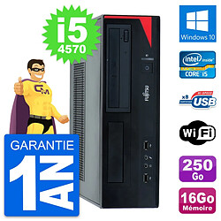 PC Fujitsu Esprimo E520 DT Intel i5-4570 RAM 16Go Disque 250Go Windows 10 Wifi - Occasion