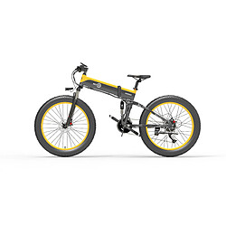 Avis Bezior X1500, vélo électrique pliant 1500W, 40km/h, moteur 12.8AH, Noir jaune