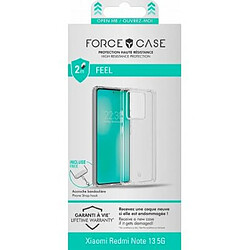 Acheter Force Case Coque pour Redmi Note 13 5G Renforcée FEEL Système Tryax Transparent