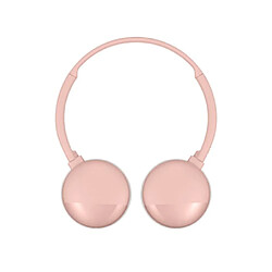 JVC HA-S22W-P-U Casque Audio Sans Fil Bluetooth Contrôle du Téléphone Android Plastique Rose