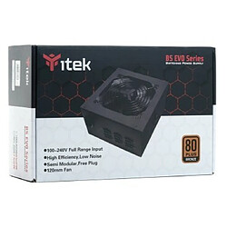 itek BS750 unité d'alimentation d'énergie 750 W 24-pin ATX ATX Noir