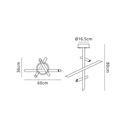 Avis Inspired Plafond 30W LED 3000K, 2700lm, Dimmable, Blanc, Garantie 3 ans