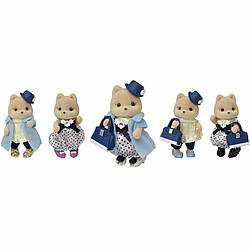 Ludendo La valisette de mode et grande sœur chien caramel - Sylvanian Families