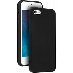 Blueway Coque pour iPhone 5 / 5S / SE Souple en TPU Finition Rubber Noir