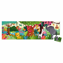 Puzzle enfant panoramique Jungle 36 pièces - Janod