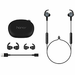 Acheter Connexion Sans Fil Bluetooth D'Écouteur D'Origine Huawei Honor Xsport Am61 Avec Casque De Style Micro Intra-Auriculaire - Noir