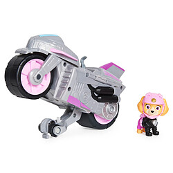 PAT PATROUILLE - VEHICULE + FIGURINE AMOVIBLE STELLA MOTO PUPS Paw Patrol - Moto Rétrofriction - 6061225 - Jouet Enfant 3 Ans et +