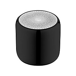 Yonis Mini Enceinte Bluetooth Ultra-Portable TWS Haut-Parleur Sans Fil Céramique Mini Enceinte Bluetooth Ultra Portable Avec Subwoofer Aluminium Sans Fil TWS Support Appel Main Libre Couleur Céramique Noir YONIS