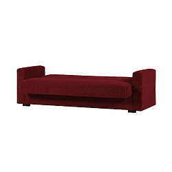 Acheter Alter Canapé-lit conteneur 3 places, 212 x 80 x 87h cm, couleur rouge