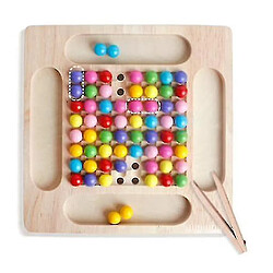 Universal Puzzle en bois pour enfants Puzzle, perles, élimination, jouets 2 en 1, formation et éducation centralisées 