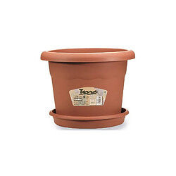 Plastiken Pot de fleurs Ø 60 cm rond - Terracotta