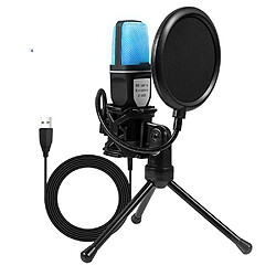 Cfsyls Microphone USB RGB, condensateur, fil de jeu, micro