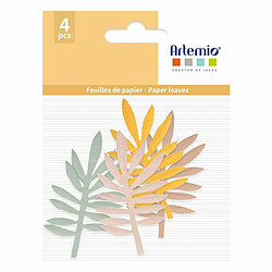 Artemio 4 feuilles de sumac en papier - Slow Life