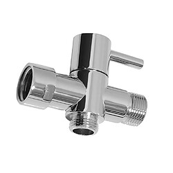 G3 / 4 ""G1 / 2"" Laiton 3 Voies Pommeau De Douche Inverseur Valve Robinet M / F Séparateur De Type T F