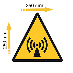 Adhésif polymère plastifié U.V danger radiation non ionisante