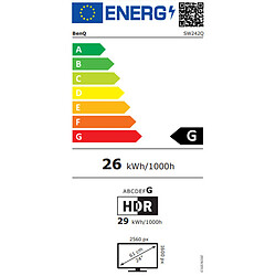 Écran BenQ SW242Q 24" 60 Hz pas cher