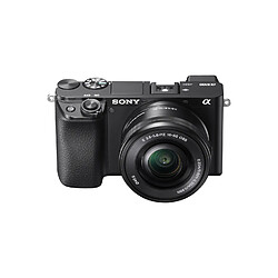 Appareil photo hybride Sony Alpha A6100 noir + objectif Sony E PZ 16 50 mm f 3.5 5.6 OSS