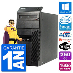 PC Tour Lenovo ThinkCentre M83 Intel G3220 RAM 16Go Disque 250Go Windows 10 Wifi · Occasion 