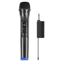 Yonis Microphone Sans Fil Dynamique Avec Affichage LED