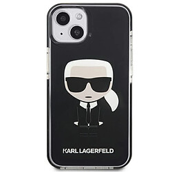 Avis Karl Lagerfeld Fullbody Iconic - Coque pour iPhone 13 mini (Noir)