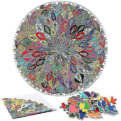 Acheter Universal Mandala coloré Mandala puzzle de forme unique